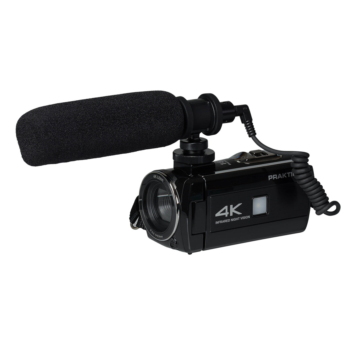 Praktica Z180IR 4K Camcorder - Black