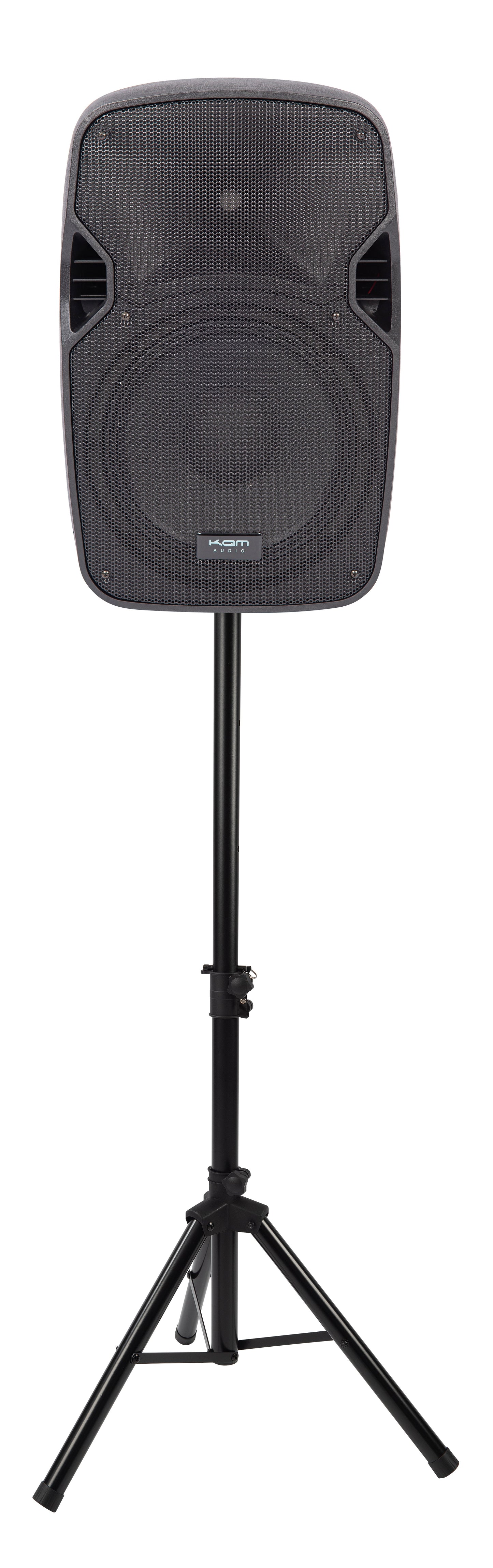 Kam 12" 250W Active Speaker with Speaker Stand