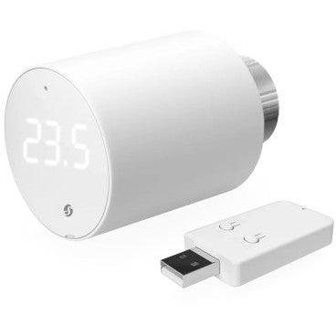 Shelly BLU TRV Smart Thermostatic Radiator Valve with Bluetooth and Zigbee Connectivity Single