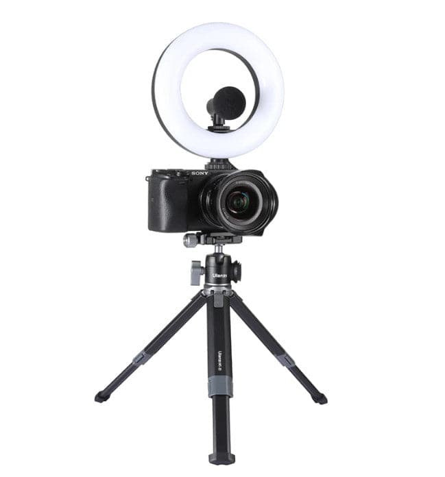 Ulanzi VL64 14.5cm Wide LED Photo Vlog Selfie Ring Light - maplin.co.uk