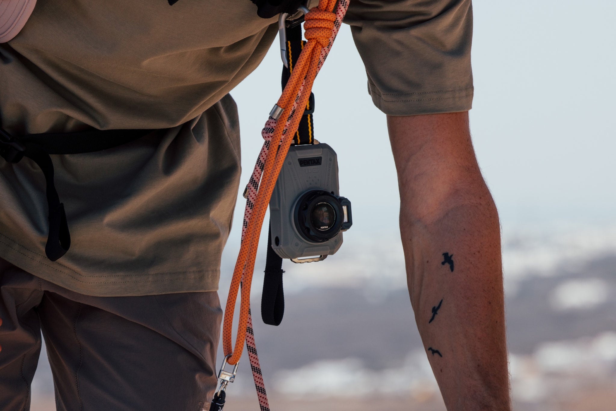 Pentax WG-1000 16MP 4x Zoom Tough Compact Camera - Olive