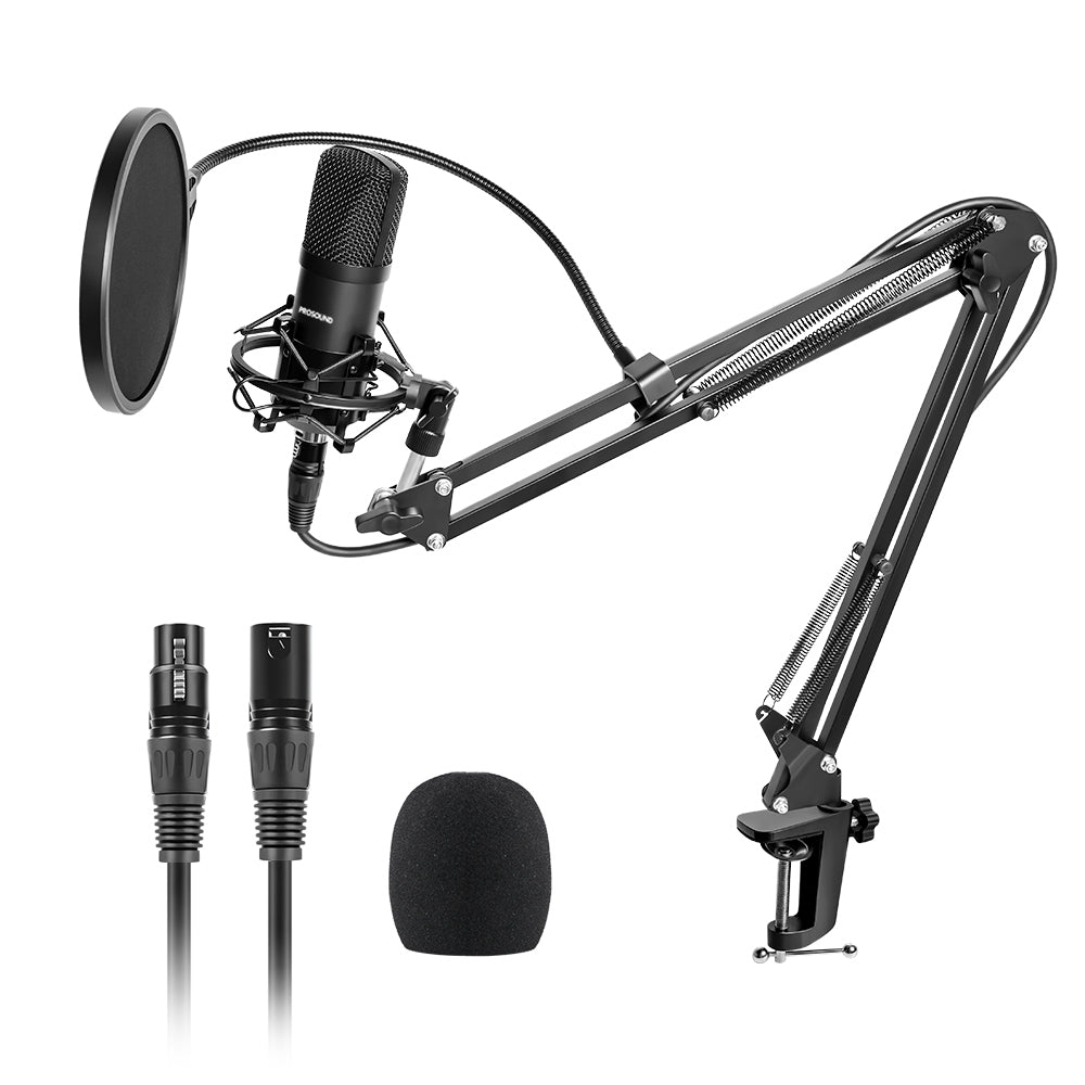 ProSound XLR Professional Microphone with Boom Arm Kit