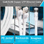 Maplin RJ45 CAT6 UTP Flat Ethernet LAN Cable - White