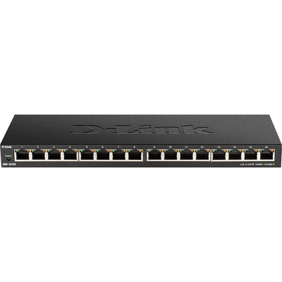 D-Link 16-Port 10/100/1000Mbps Unmanaged Gigabit Ethernet Switch