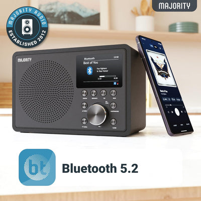 Majority Touro Bluetooth Internet & DAB+ Radio
