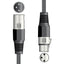 QTX Professional XLR DMX Lighting Lead - Black