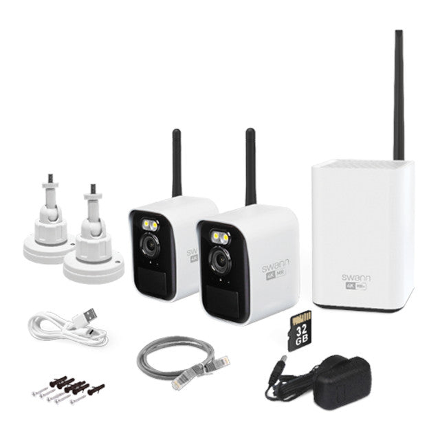 Swann MaxRanger4K Mini Long-Range Wireless Security System