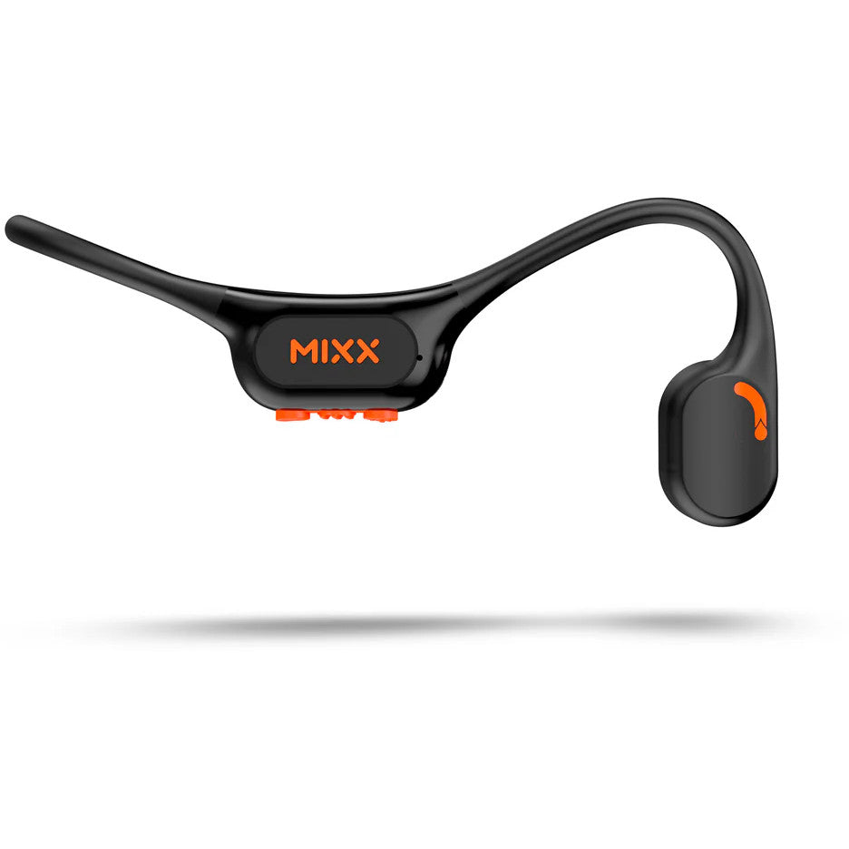 Mixx Resonate Pro Open Ear Bone Conduction Sports Headphones - Black