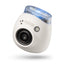 Fujifilm Instax PAL Digital Camera with Mini Link 2 Printer Bundle - Clay White