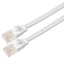 Maplin RJ45 CAT6 UTP Flat Ethernet LAN Cable - White