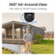 Reolink Trackmix Series 4K Dual-Lens PTZ Auto Track WiFi Outdoor Security Camera with 64GB microSD Card