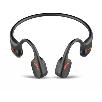 Mixx Resonate Pro Open Ear Bone Conduction Sports Headphones - Black
