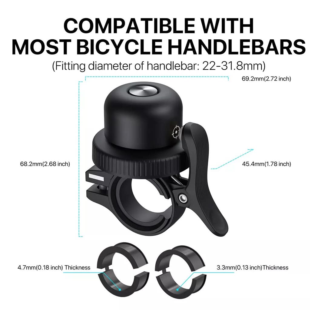 Maplin MiLi MiBell iOS Compatible Bicycle E-Scooter Bell Item Locator