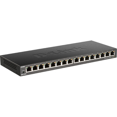 D-Link 16-Port 10/100/1000Mbps Unmanaged Gigabit Ethernet Switch