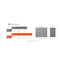 Maplin Plus Aluminium 115 x 440 x 320mm Laptop Flight Case - Grey