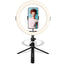 Agfaphoto 11" Bluetooth LED Desktop Ring Light for Smartphones