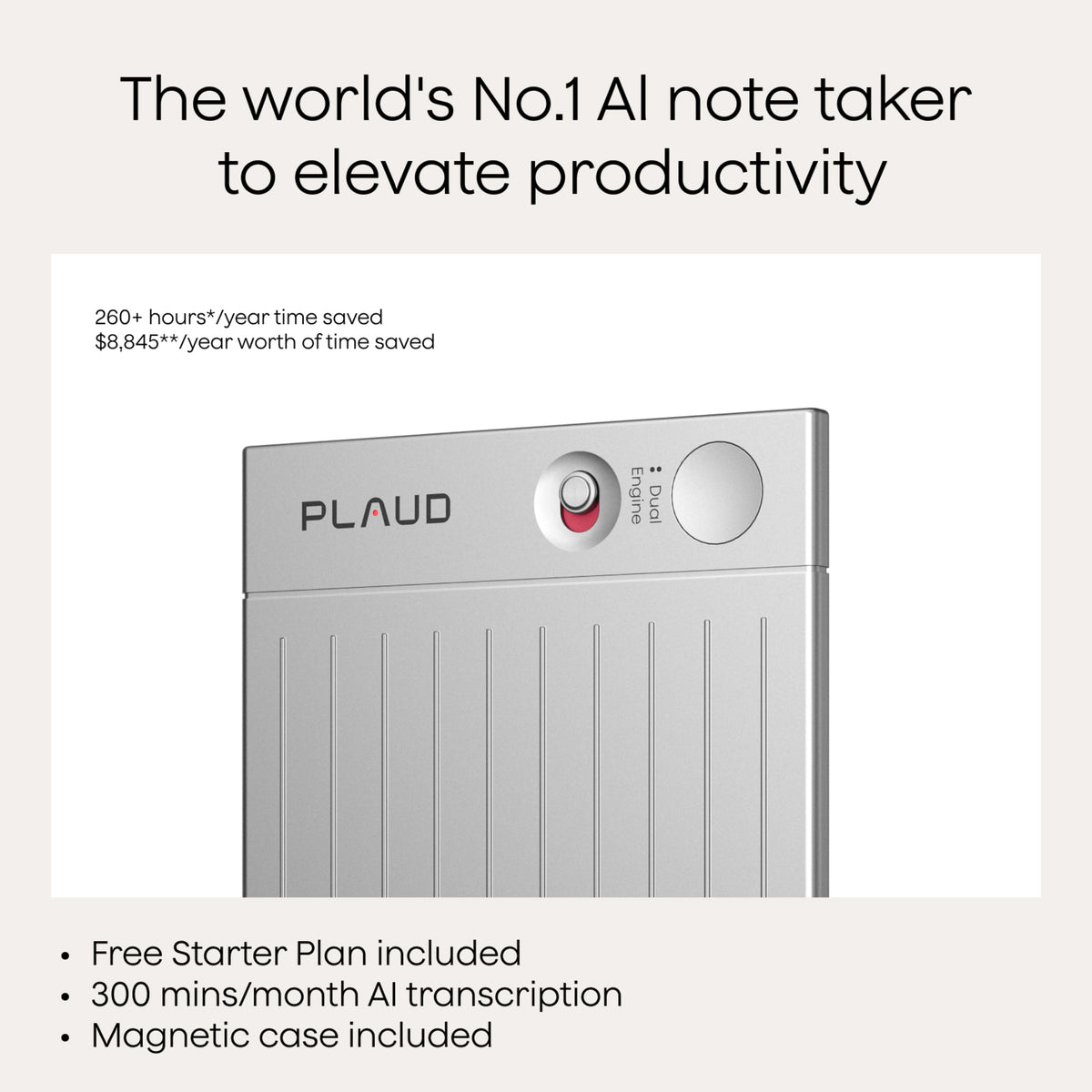 Plaud Note AI Voice Recorder