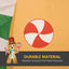HOMCOM 7.5ft Christmas Inflatable Gingerbread Man with Candy Cane and LED Lights - maplin.co.uk