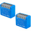 Shelly 1 Mini Gen4 WiFi/Zigbee-Operated 8A Relay Switch Pack of 2
