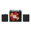 Mixx Analog System 5 Stereo Vinyl Record Deck with Wireless Speakers