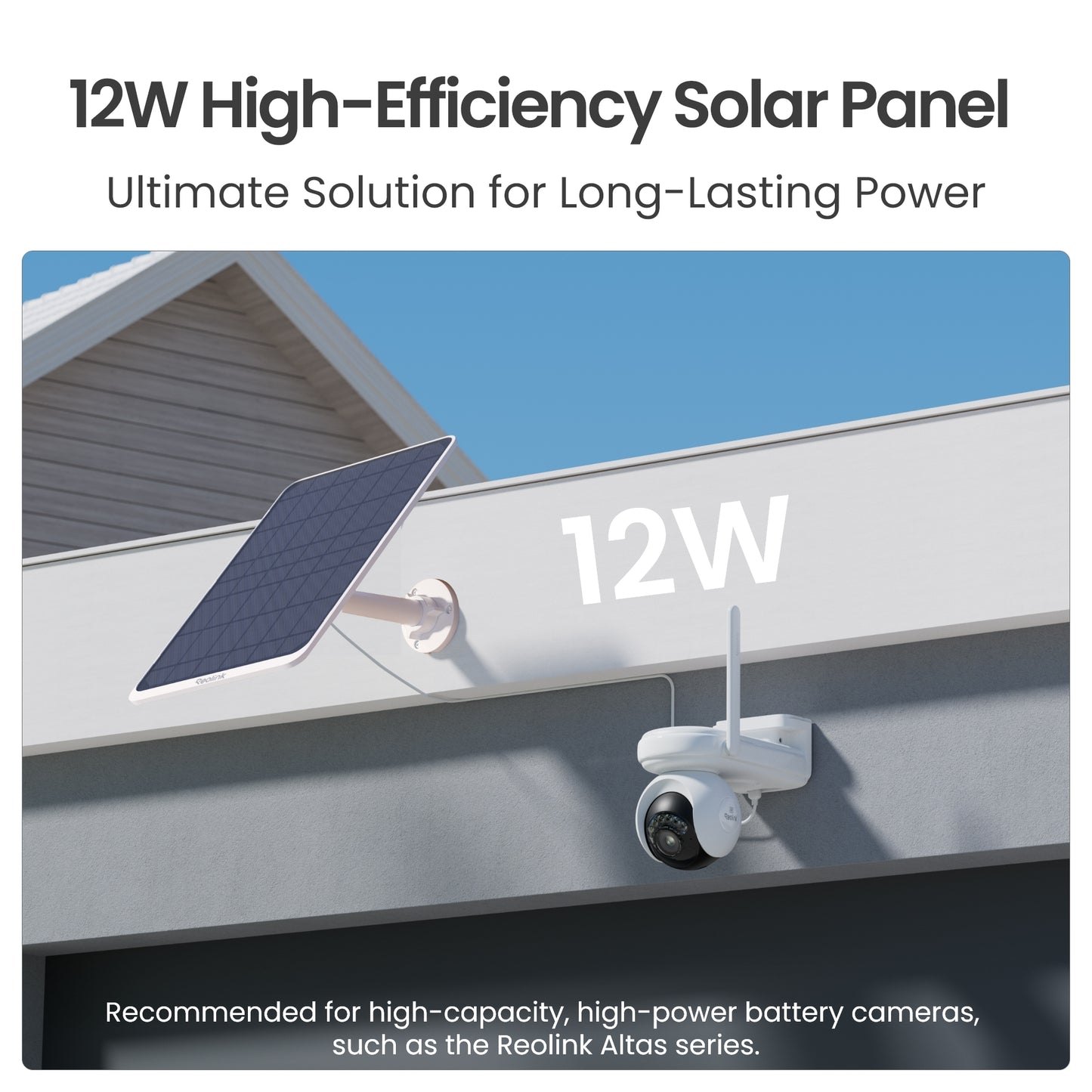 Reolink 12W USB-C Solar Panel