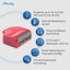 Shelly 1PM Gen4 WiFi/Zigbee-Operated Smart Switch with Power Monitoring (1 channel, 16A)