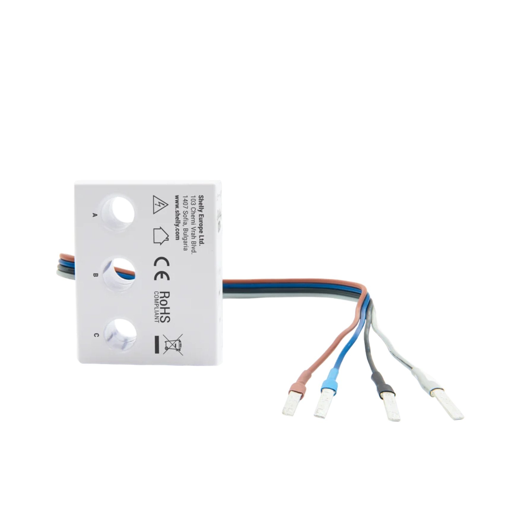 Shelly 3EM-63W Gen3 WiFi Three-Phase Energy Meter with Integrated Current-Transformers