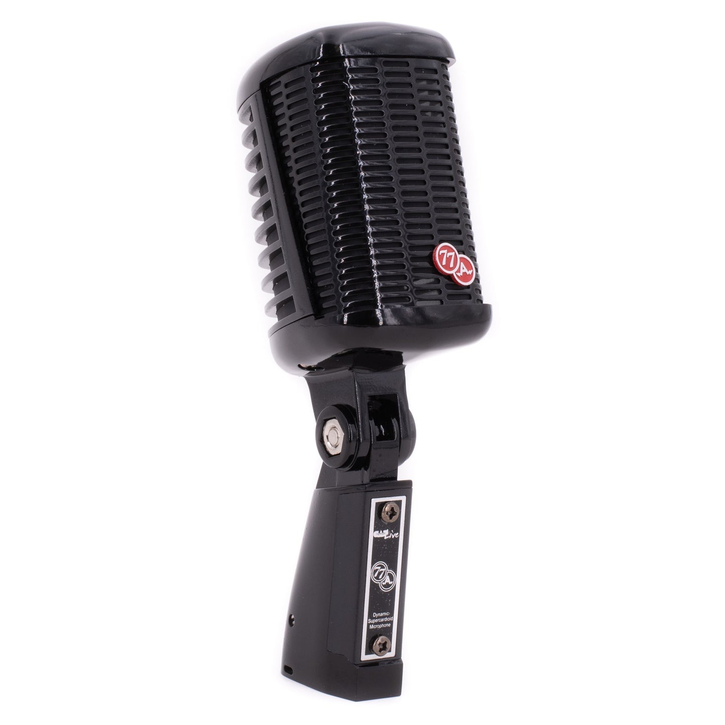 CAD Live A77 Supercardioid Large Diaphragm Dynamic Side Address Microphone - Gloss Black - maplin.co.uk