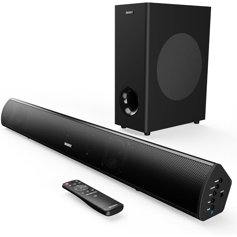 Majority Teton Plus Bluetooth Soundbar & Subwoofer
