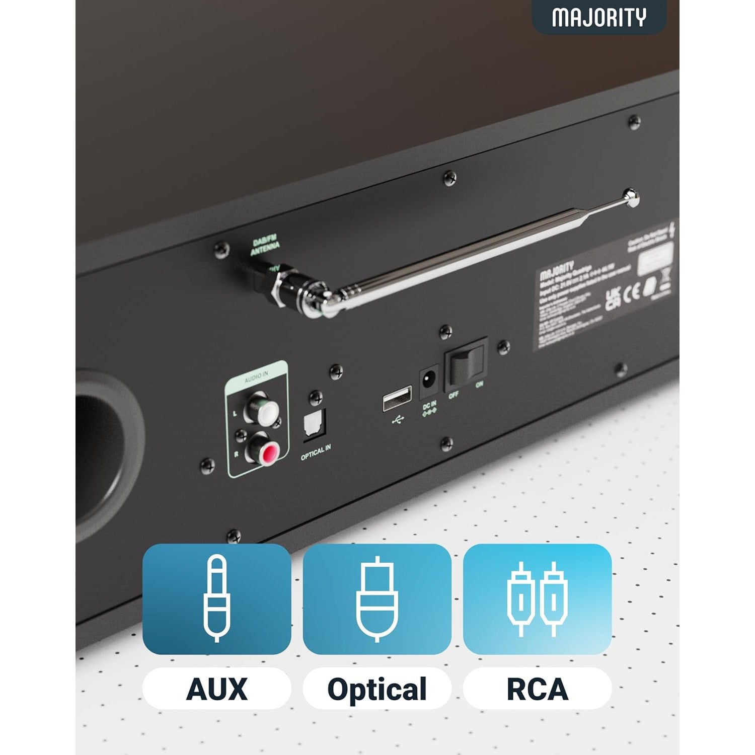 Majority Quadriga Internet Radio Music System