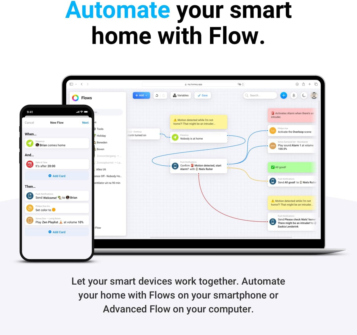 Homey Pro WiFi & Bluetooth Smart-Home Hub (2026 Version)