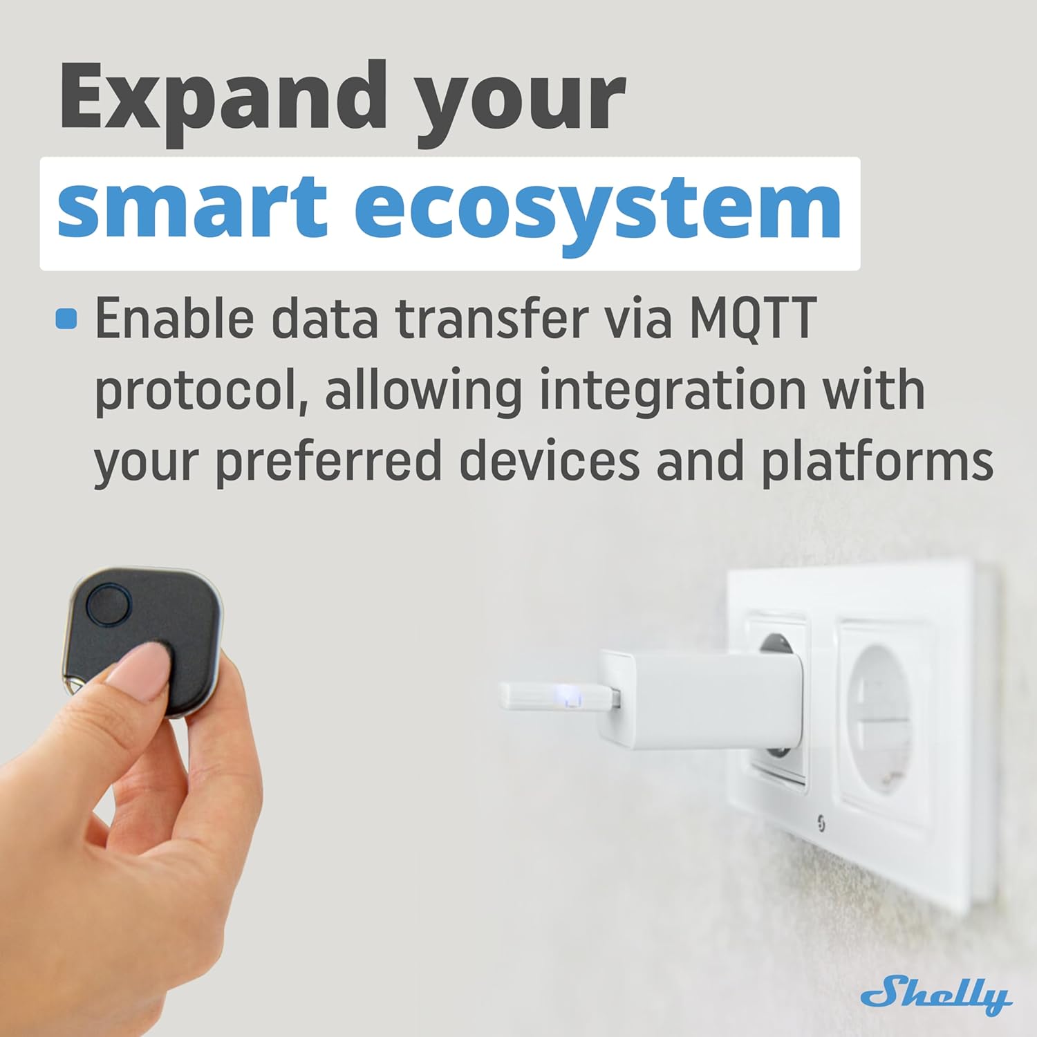 Shelly BLU Gateway Bluetooth to Wi-Fi USB-A Dongle