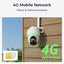 Reolink Go Series 2K+ PT Battery 4G LTE Outdoor Security Camera with Solar Panel & 64GB microSD Card
