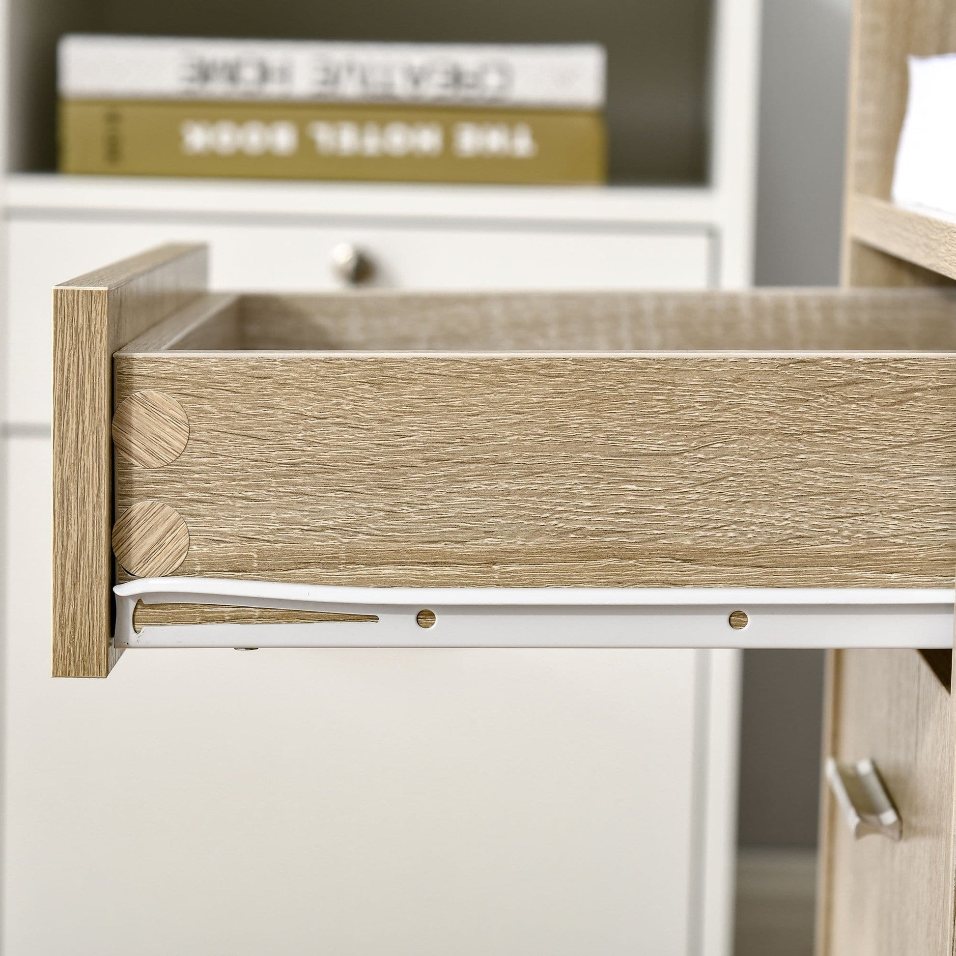 ProperAV Extra Multipurpose 2Drawer Printer Stand Filing Oa