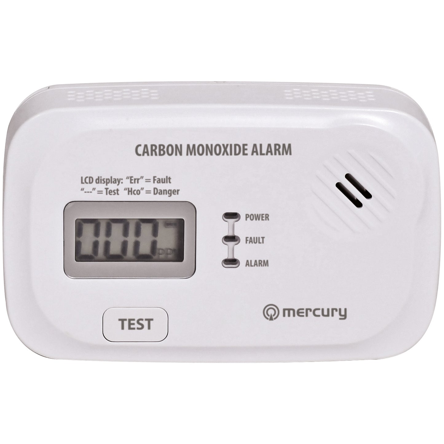 Mercury Carbon Monoxide Alarm