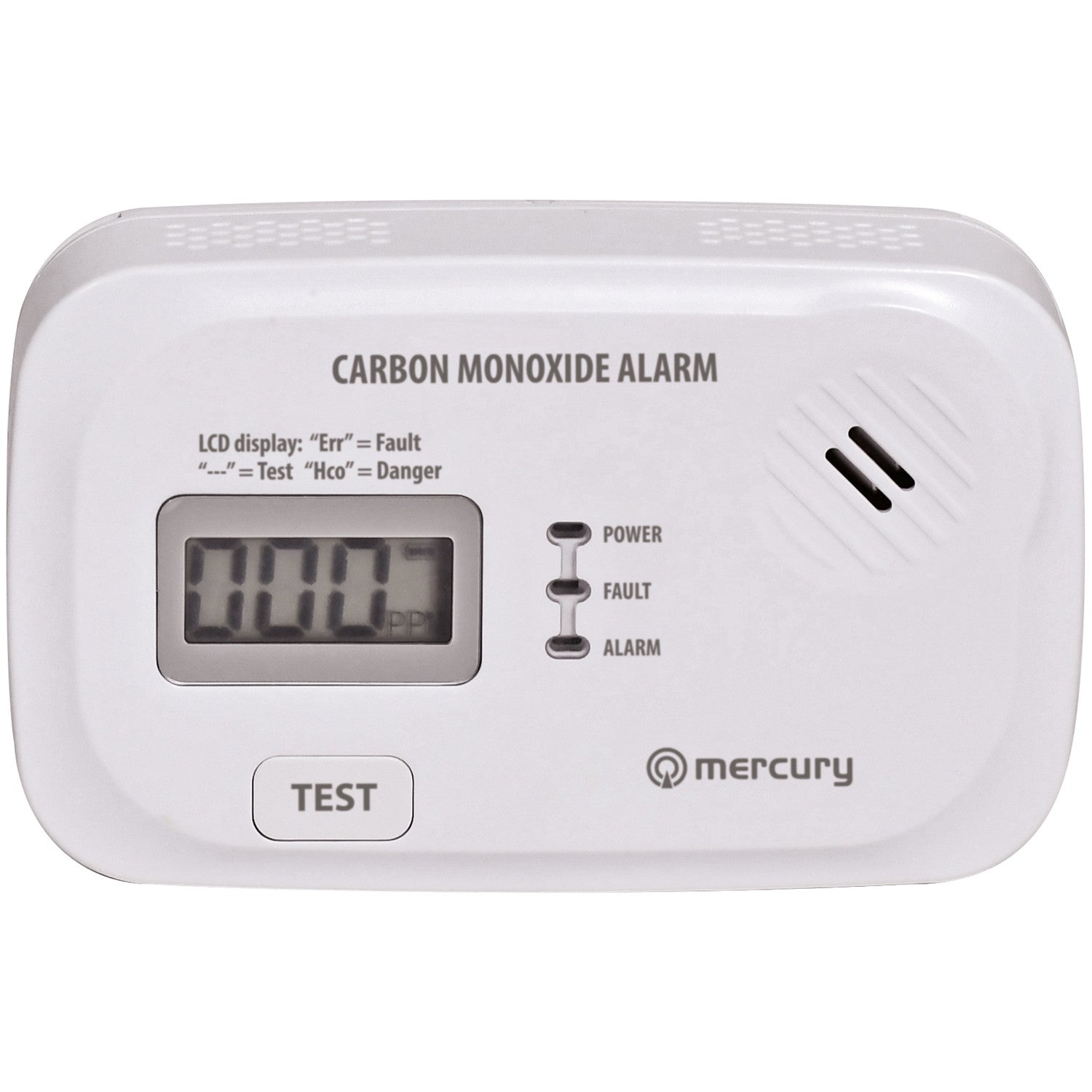 Mercury Carbon Monoxide Alarm