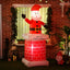 HOMCOM 7ft Christmas LED Inflatable Santa Claus from Chimney - maplin.co.uk