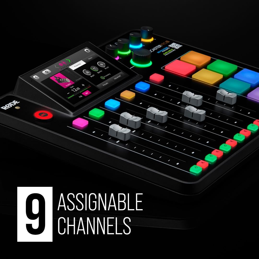 RØDECaster Pro II Integrated Audio Production Studio