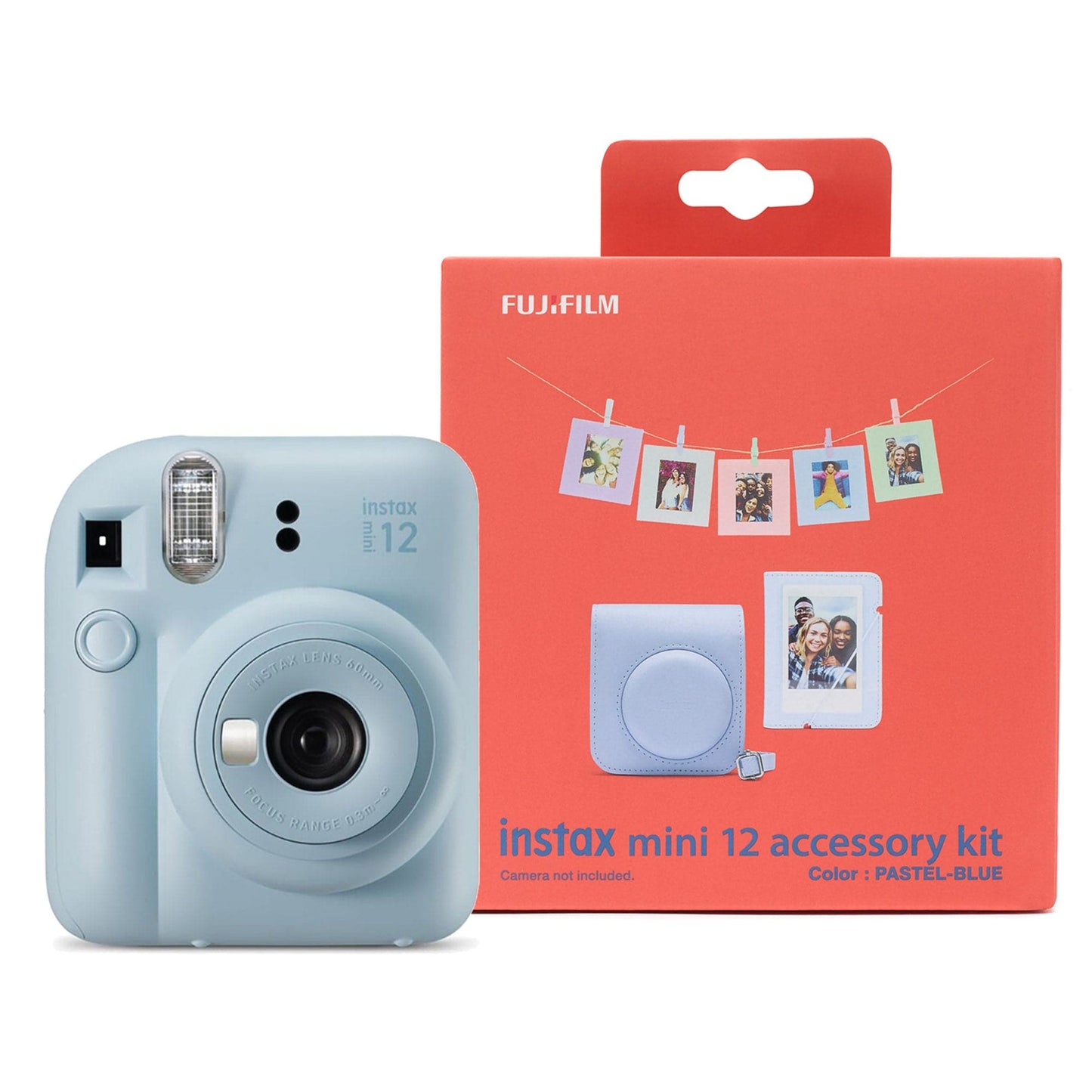 Fujifilm Instax Mini 12 Instant Camera - Pastel Blue - maplin.co.uk