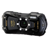 Pentax WG-90 16MP 5x Zoom Tough Compact Camera - Black Camera Only