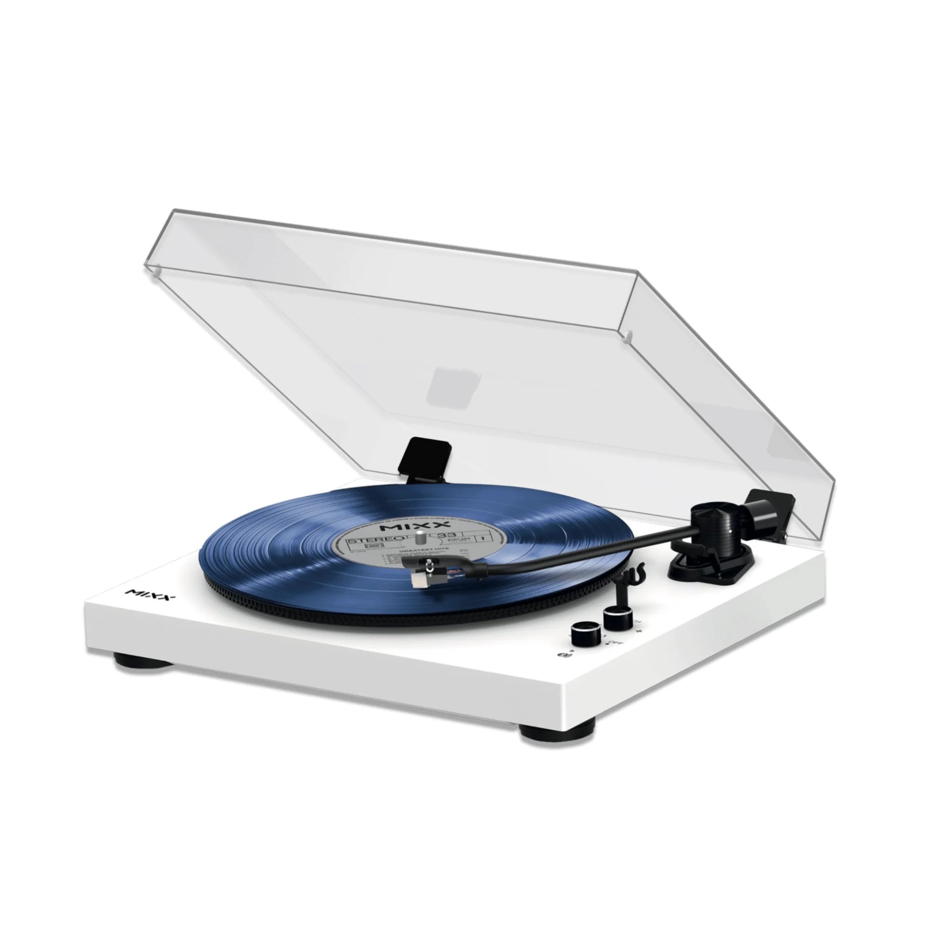 Mixx Analog 5 Stereo Vinyl Record Deck White