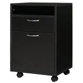 ProperAV 60cm 2-Drawer Office Home Storage Cabinet - maplin.co.uk
