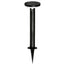 4lite Antheia Solar IP54 Die-Cast Aluminium LED Outdoor Bollard Light with Built in PIR Motion Sensor