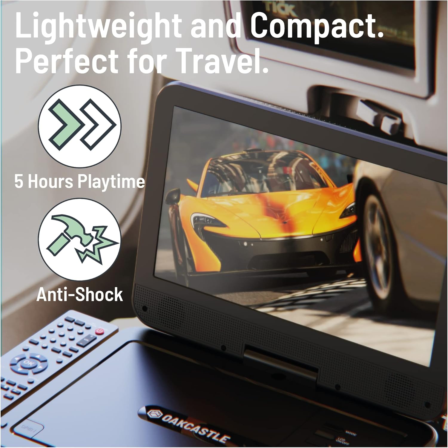 Oakcastle DVD120 Portable DVD Player