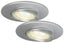 4lite WiZ Connected Fire-Rated IP20 GU10 Smart Adjustable LED Downlight - Satin Chrome - maplin.co.uk