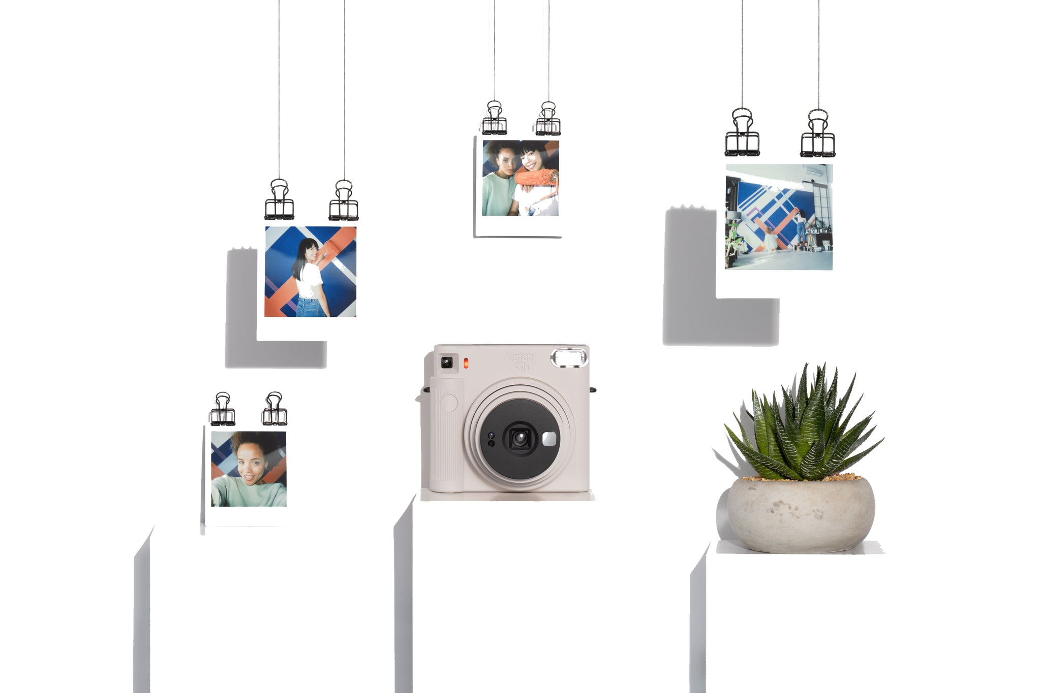 Fujifilm Instax Square SQ1 Instant Camera - White