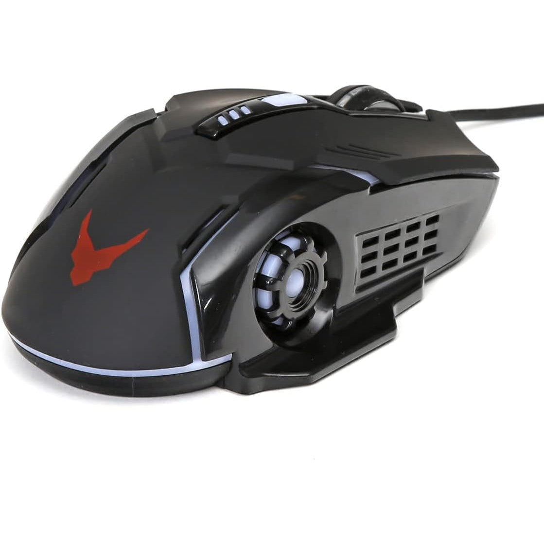 Varr 6-Button Adjustable DPI LED Ambidextrous Optical Wired Gaming Mouse