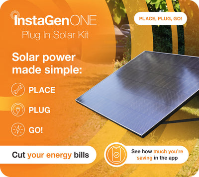 Instagen 1x 435W Solar Panel Kit with Mounting Kit