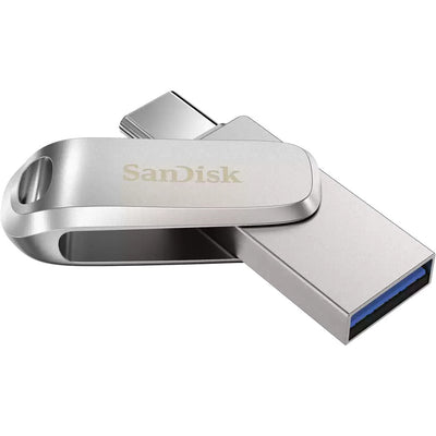 SanDisk 128GB Ultra Dual Drive Luxe USB-A / USB-C 3.2 Flash Drive