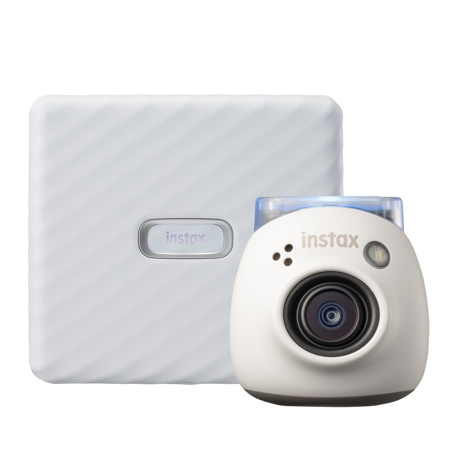 Fujifilm Instax PAL Digital Camera with Link Wide Printer Bundle - Ash White - maplin.co.uk